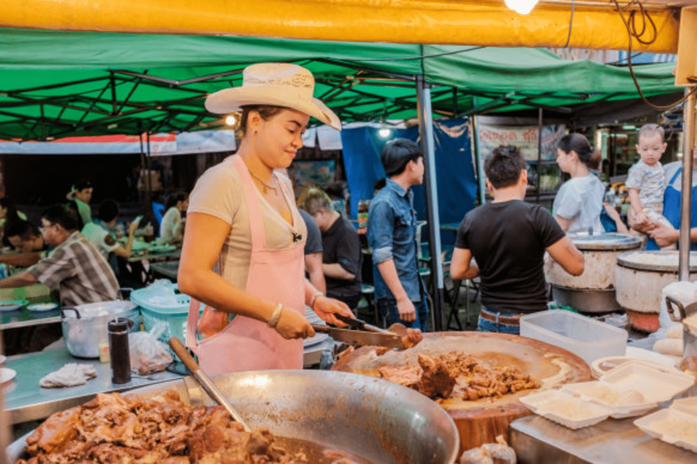 Chiang Mai's Famous 'Cowboy Hat Lady' and the Delights of Lanna Cuisine