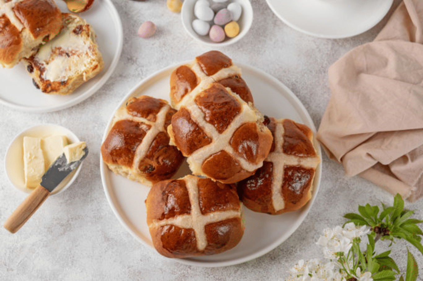 The Origin and Delight of Hot Cross Buns